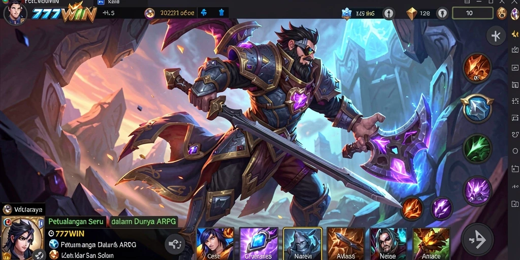 Gameplay seru di dunia fantasy 777WIN yang penuh tantangan.