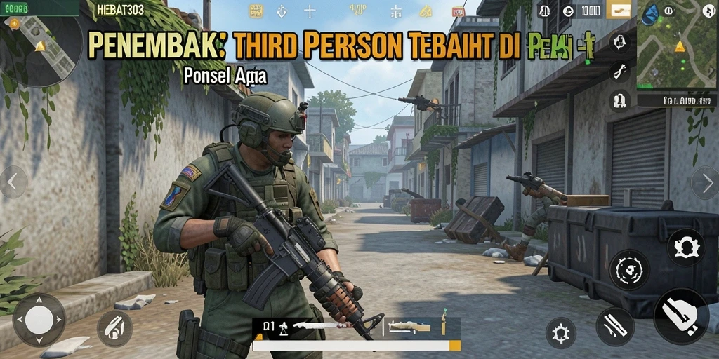 Tampilan menarik dari gameplay HEBAT303 dalam aksi penembakan.