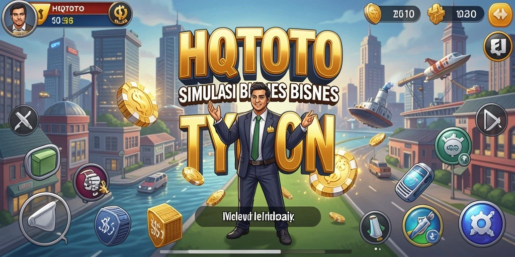 Screenshot utama HQTOTO menampilkan gameplay Tycoon yang mendebarkan.