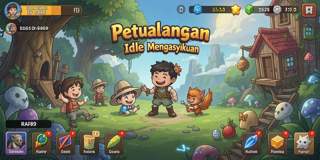 Screenshot menampilkan gameplay RAP89 yang menarik dan interaktif.