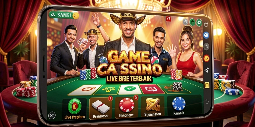 T6 menawarkan gameplay Live Casino yang mendebarkan dan interaktif.